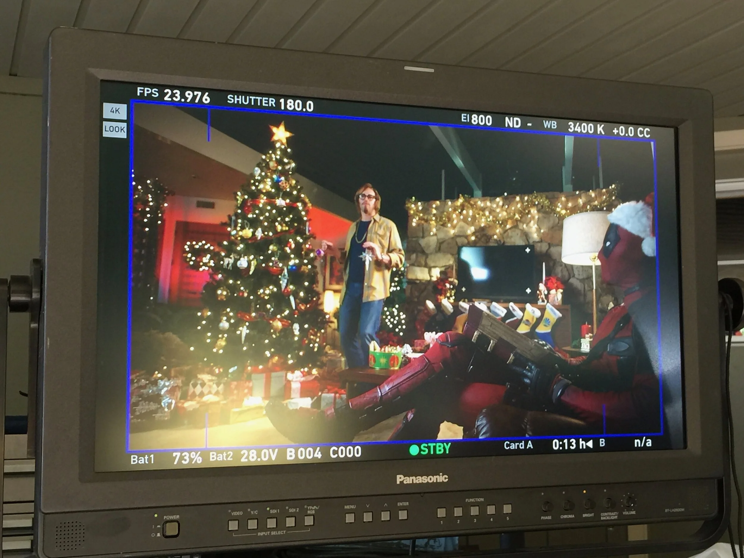 Shooting Deadpool's EPSN spot