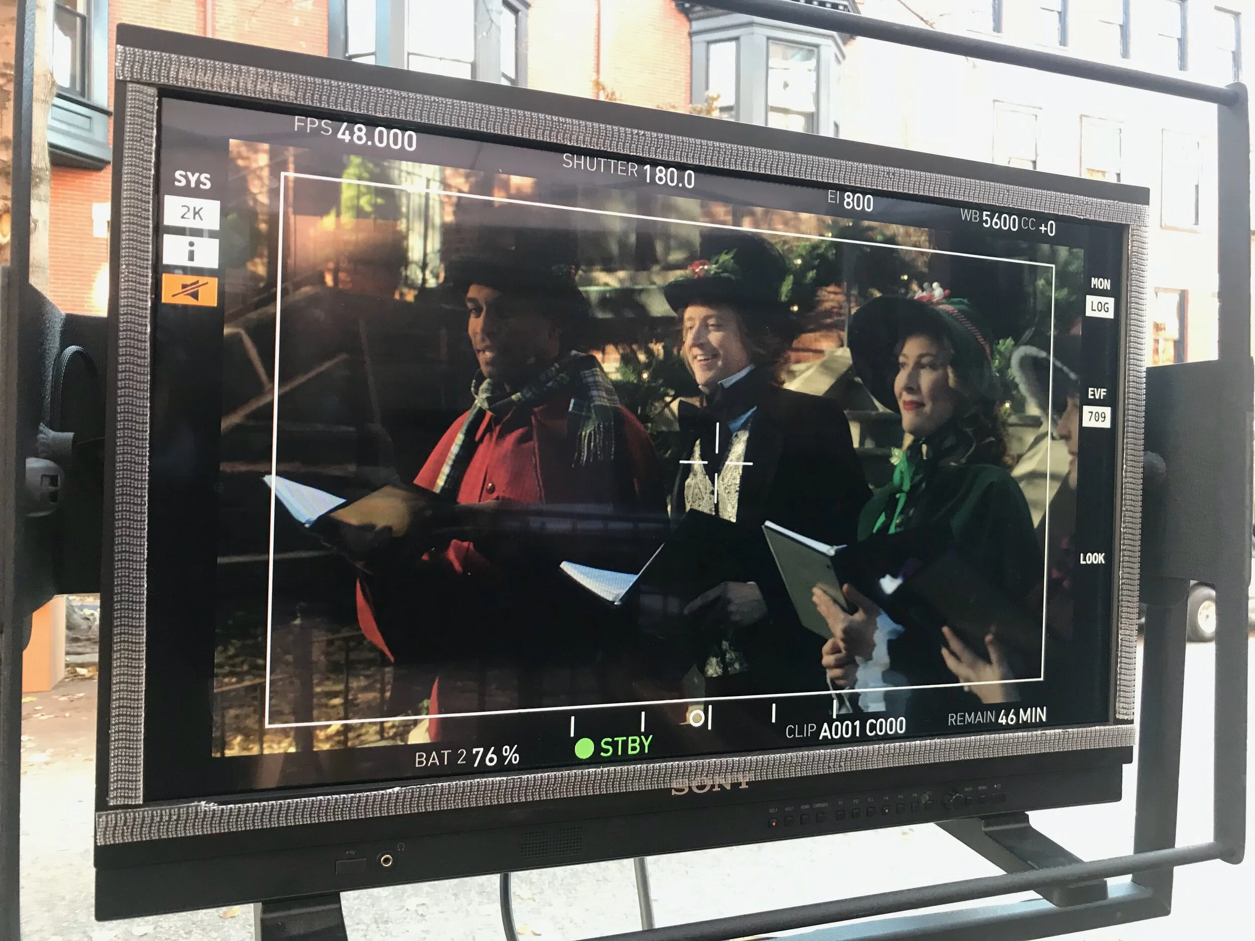 Shooting ESPN's spot for The Greatest Showman on the streets of Boston
