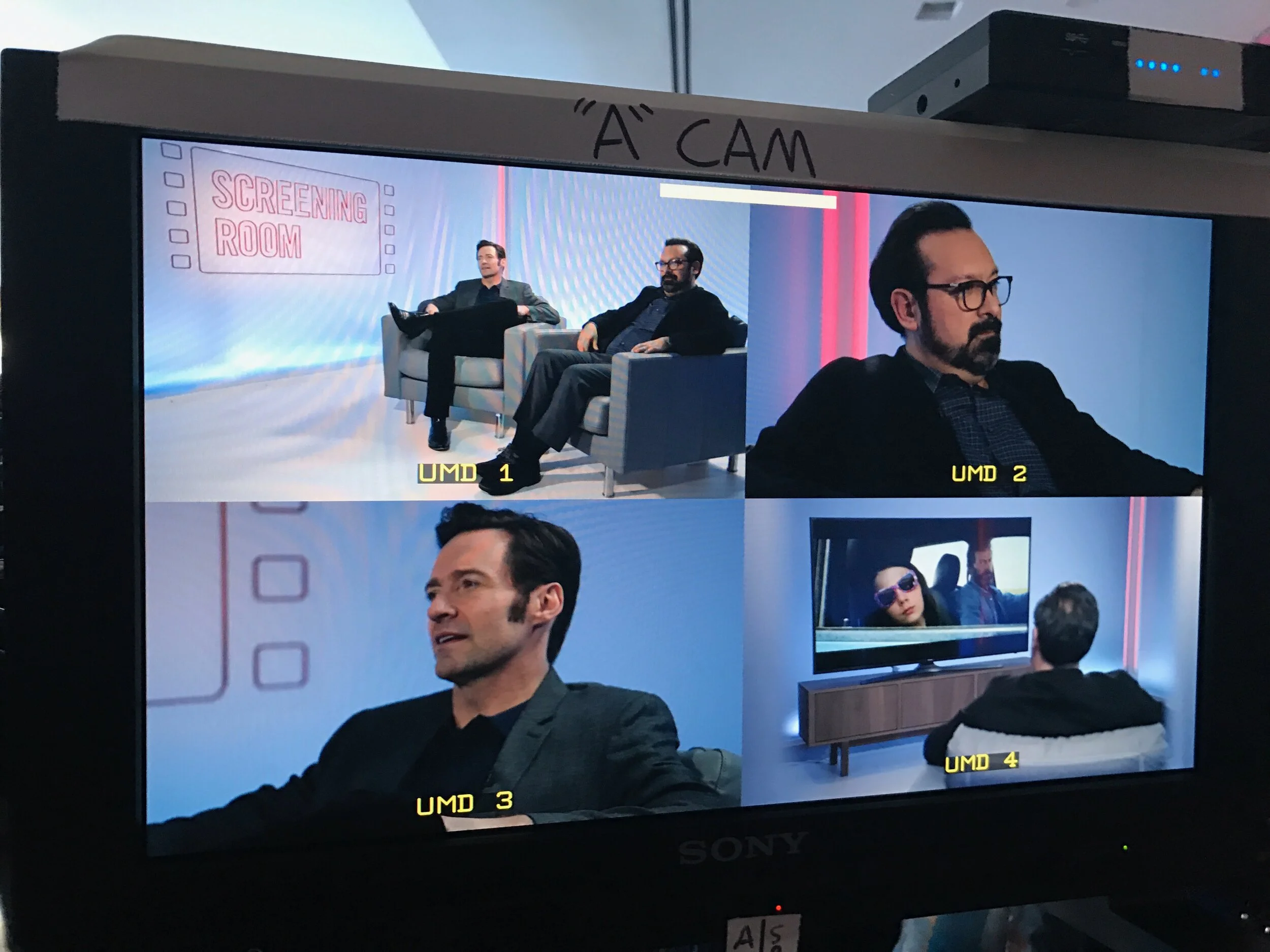 Logan HBO shoot 
