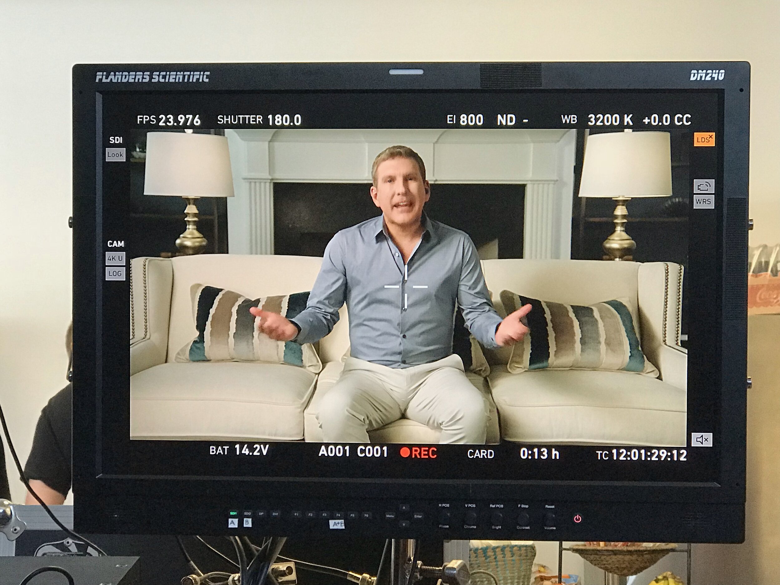 Shooting with Todd Christley for  a Deadpool 2 promo with USA