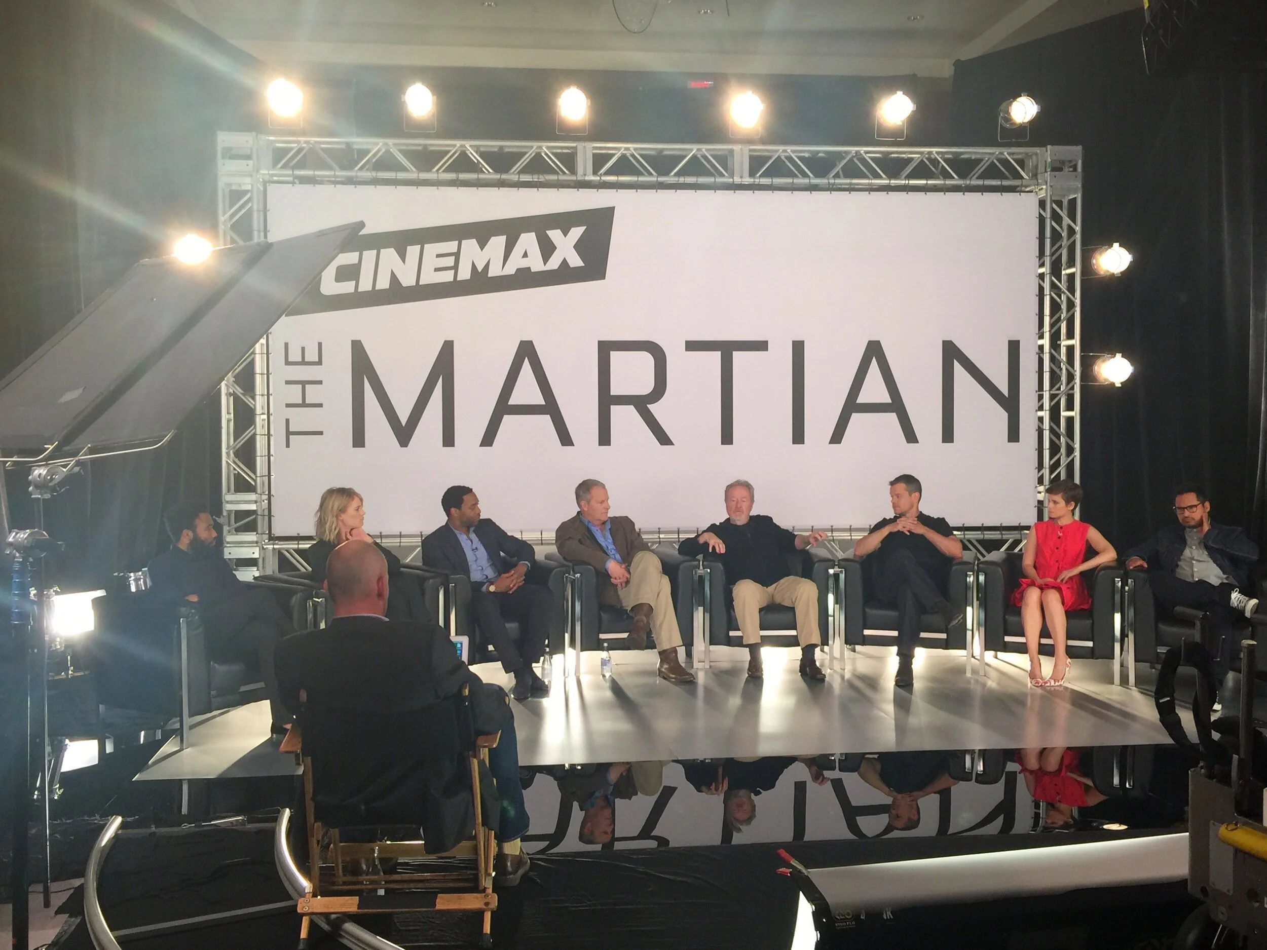 Cinemax shoot for The Martian at TIFF