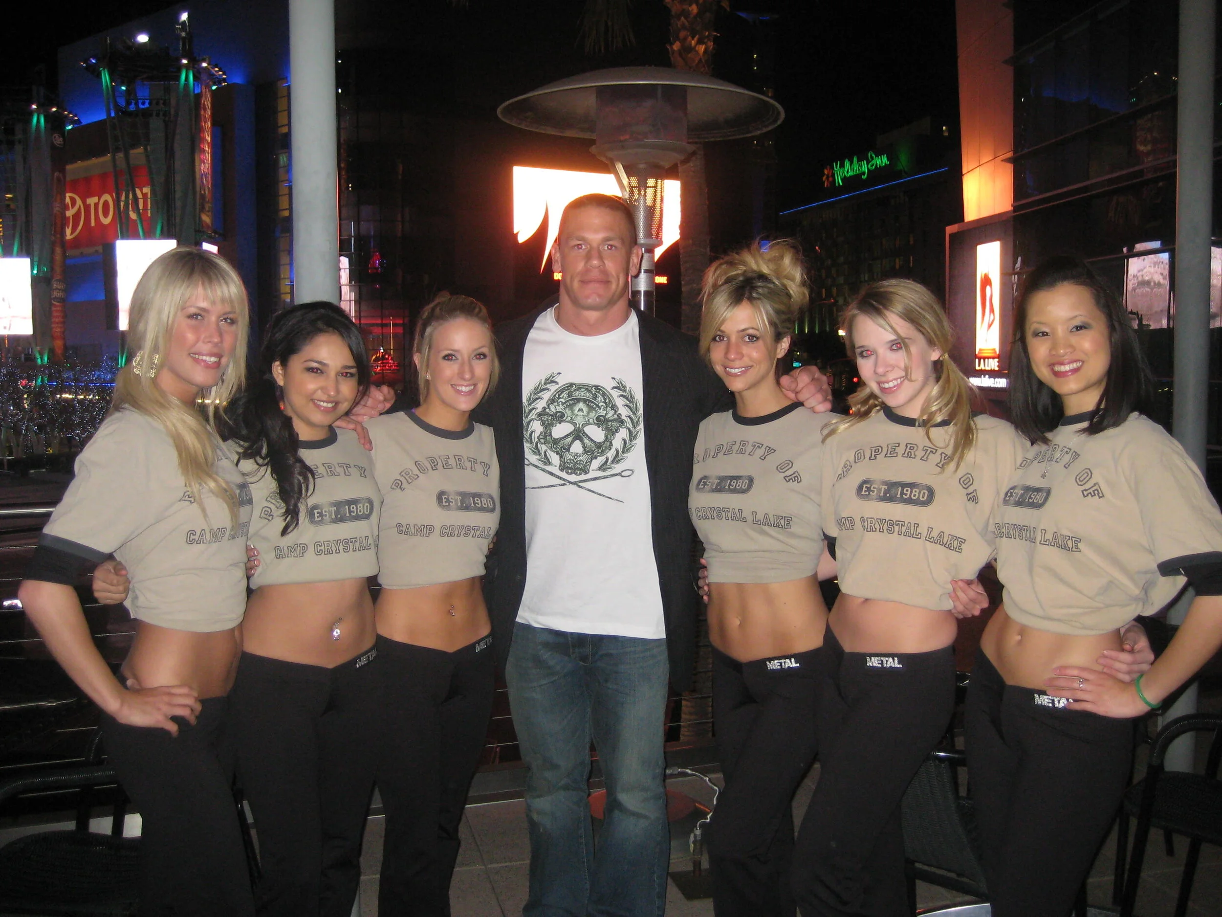John Cena post LA Kings shoot for 12 Rounds 