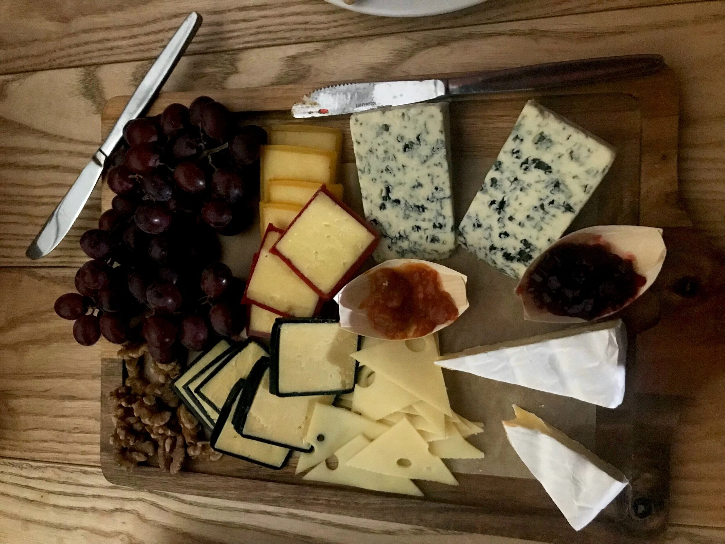 Weta makes a mean cheese board! 