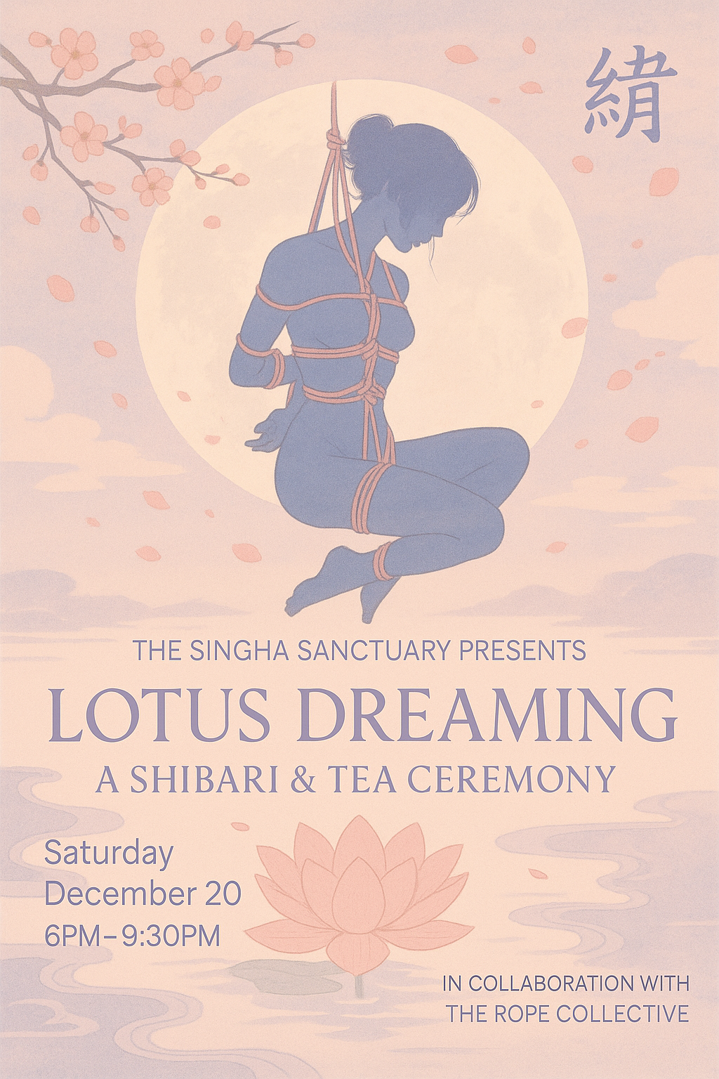 Lotus Dreaming: A Shibari & Tea Ceremony