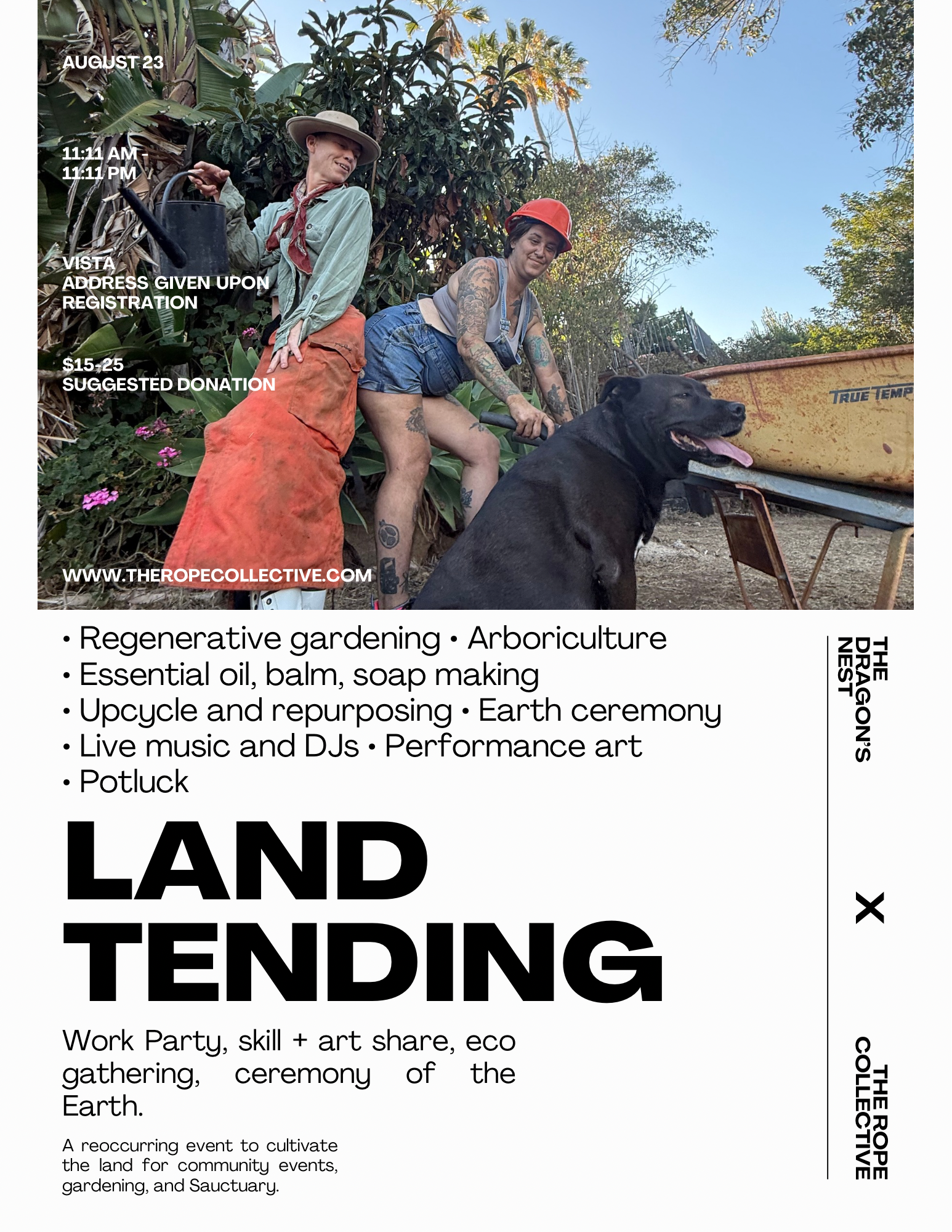 Land Tending: Art and Eco PArty