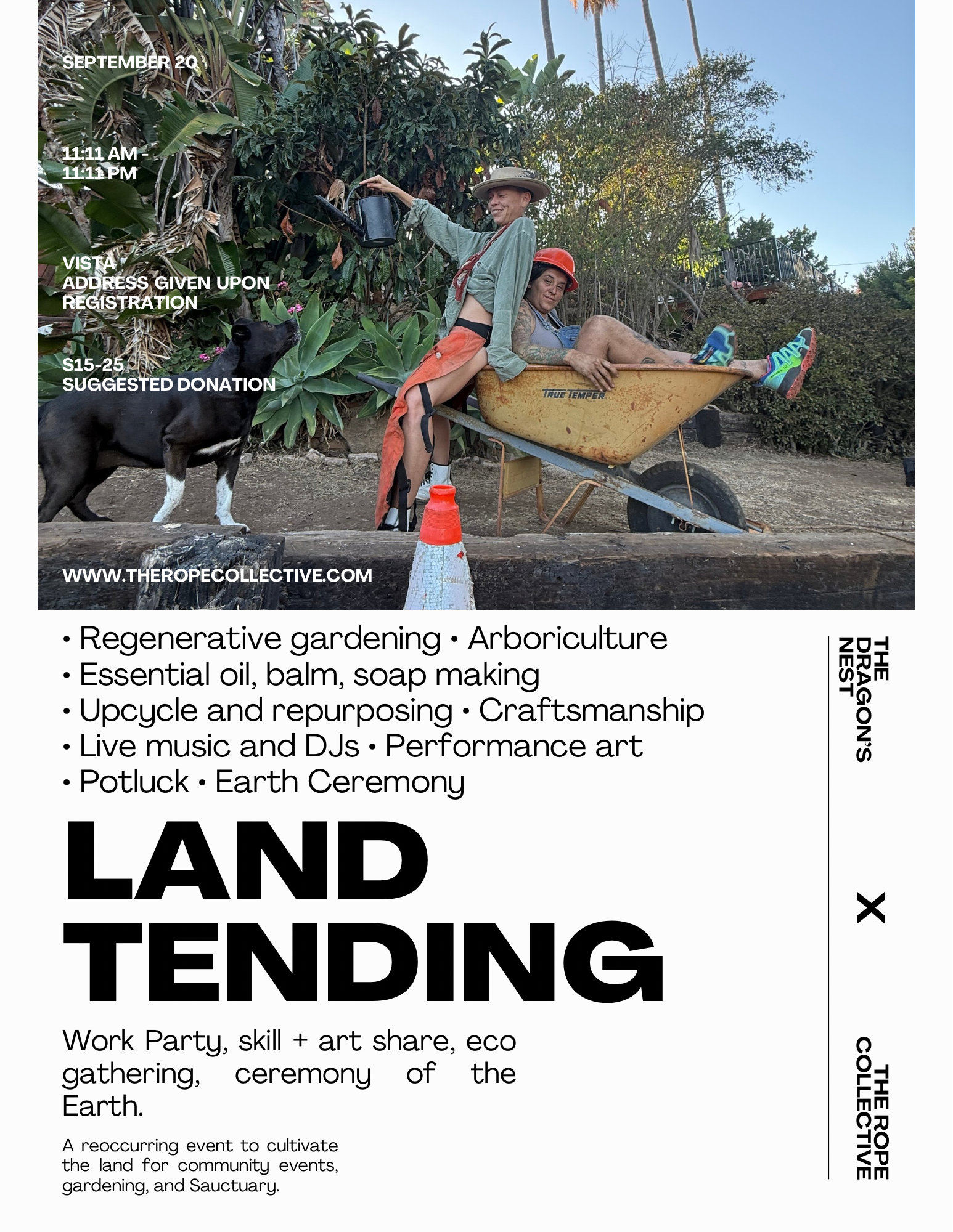 Land Tending: Art and Eco Party