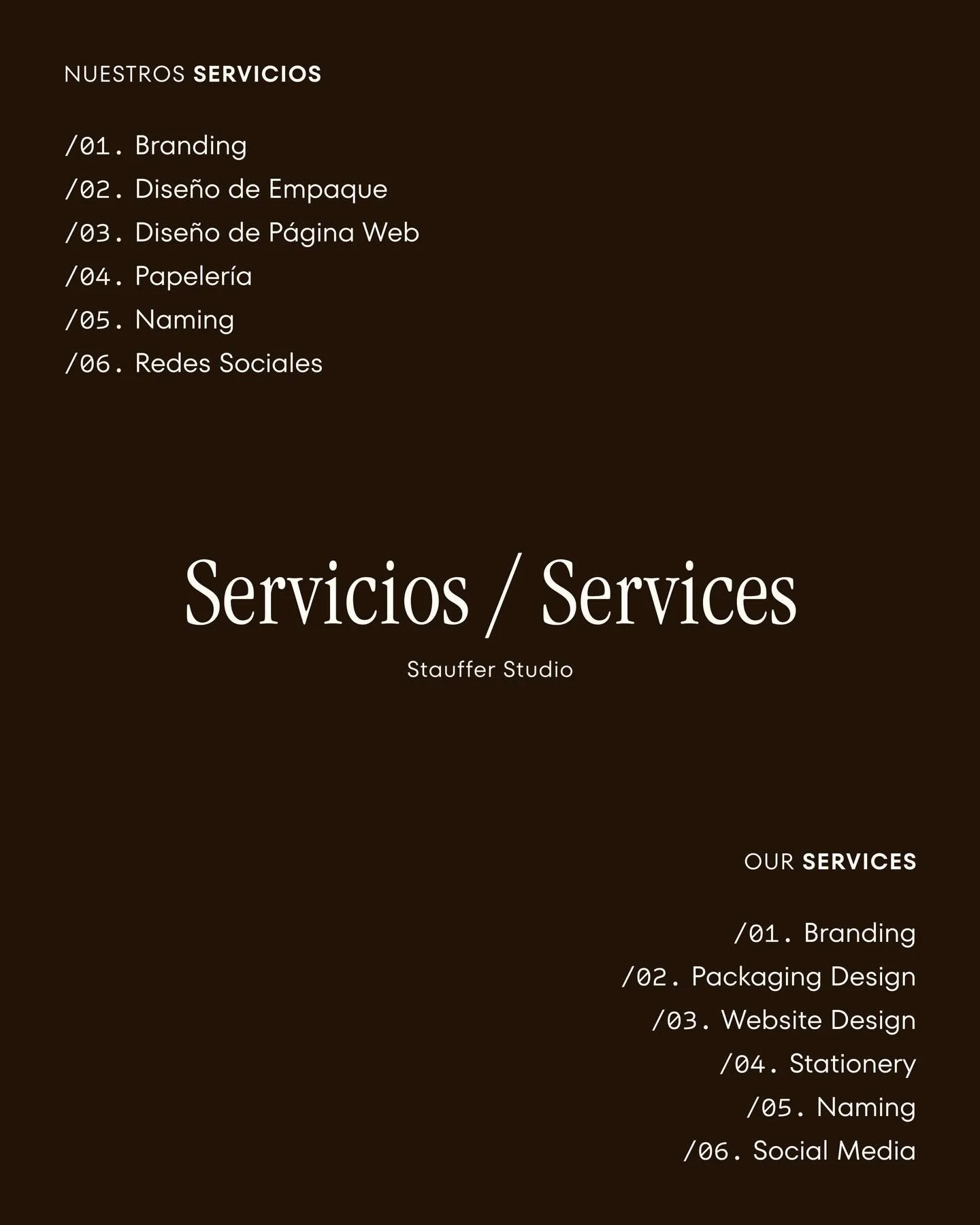 Somos un estudio creativo apasionado por lo que hacemos. La distancia nunca es un problema: trabajamos de forma remota, colaborando con personas de todo el mundo, sin importar d&oacute;nde te encuentres ✨

&mdash;&mdash;&mdash;

We are a creative stu