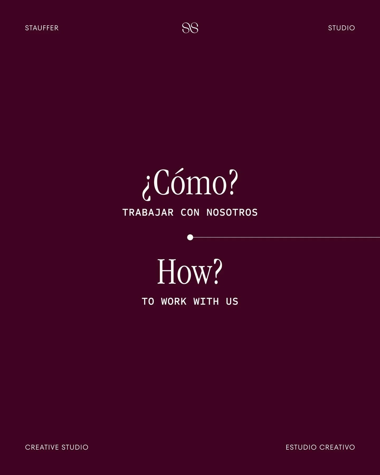 As&iacute; trabajamos ✨
Un proceso pensado para construir marcas con intenci&oacute;n, claridad y direcci&oacute;n, acompa&ntilde;&aacute;ndote en cada etapa. Trabajando con clientes en todo el mundo.

&mdash;&mdash;&mdash;

How we work ✨
A process d