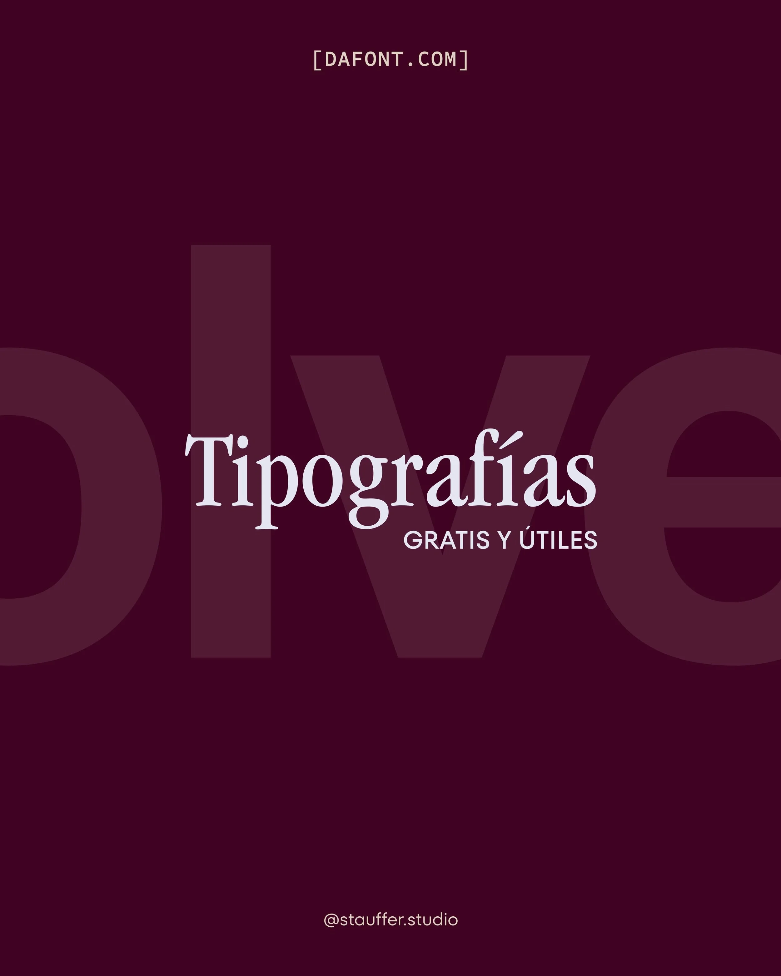 &iquest;Qui&eacute;n m&aacute;s tiene una carpeta infinita de tipograf&iacute;as guardadas? 🤝🏻
En Dafont hay buenas tipograf&iacute;as. Solo hay que buscarlas bien. Nunca sabes cu&aacute;ndo vas a encontrar esa tipograf&iacute;a perfecta para un pr