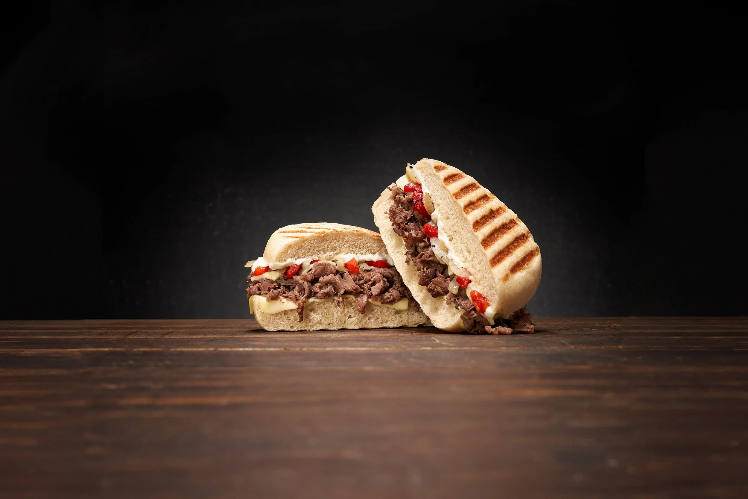 Hot Table Panini Editorial Photographic beauty shot