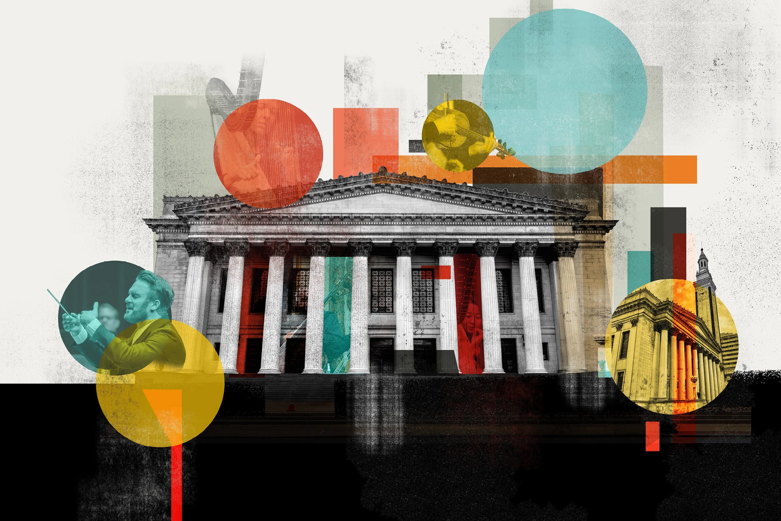 Symphony Hall, Springfiled Massachusetts Collage, 25-26 Season