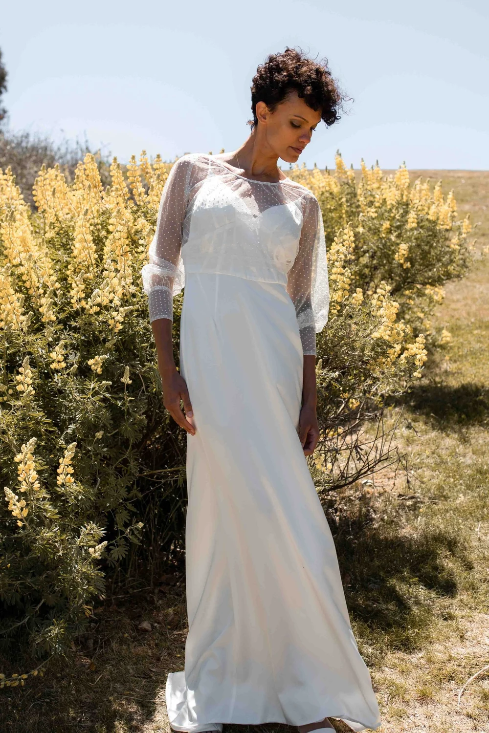 long sleeve empire waist dress plus size Elegant Plus Size Applique Empire Waist Nine-Length Chiffon Evening Dr