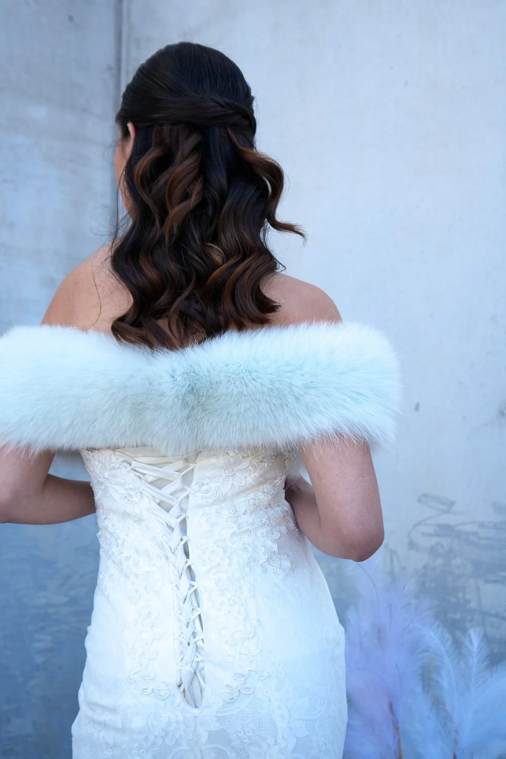 Nemo - Heather Dress - Pale Blue Fur Stole - 5493.jpg