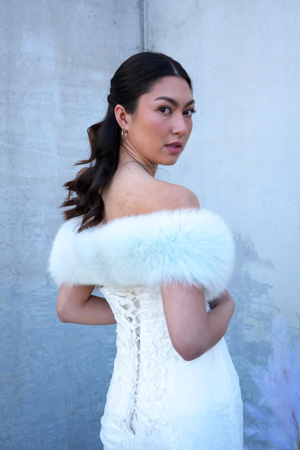 Nemo - Heather Dress - Pale Blue Fur Stole - 5496.jpg