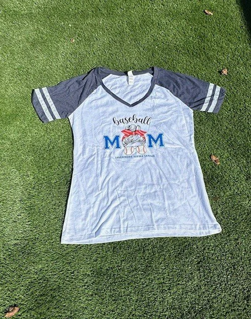 Women's Baseball Mom Shirt