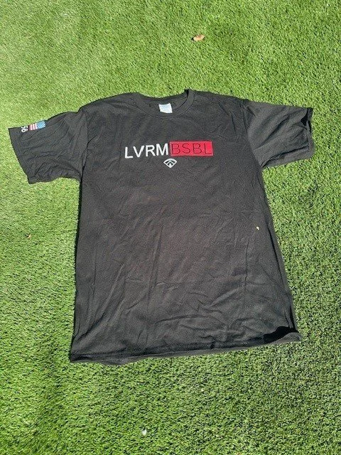 Youth LVRM BSBL Tee Black/Red