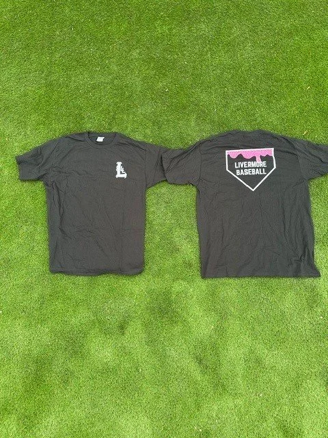 Adult Livermore Baseball Drip Tee