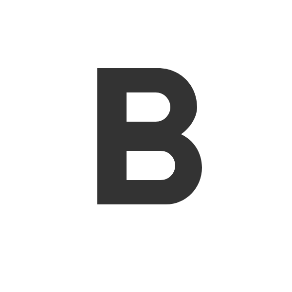 Squarespace text block formatting icon for bold text