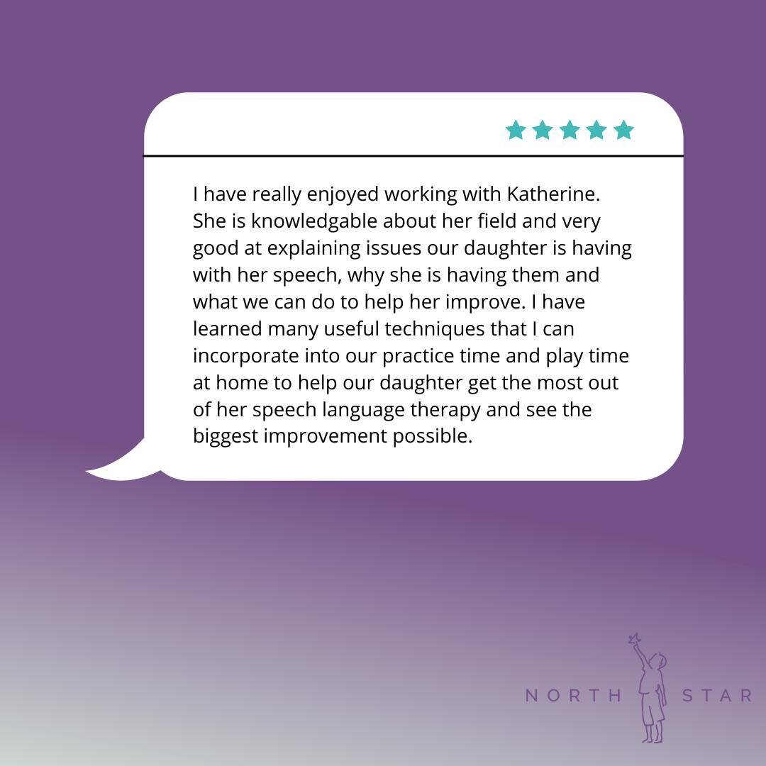 #testimonialtuesday ⁠
⁠
⁠
I'm Dr. Katherine, a pediatric speech-language pathologist in San Diego, CA with over 15 years experience working with children. My goal is to guide you in supporting your child using evidence-based strategies for communicat