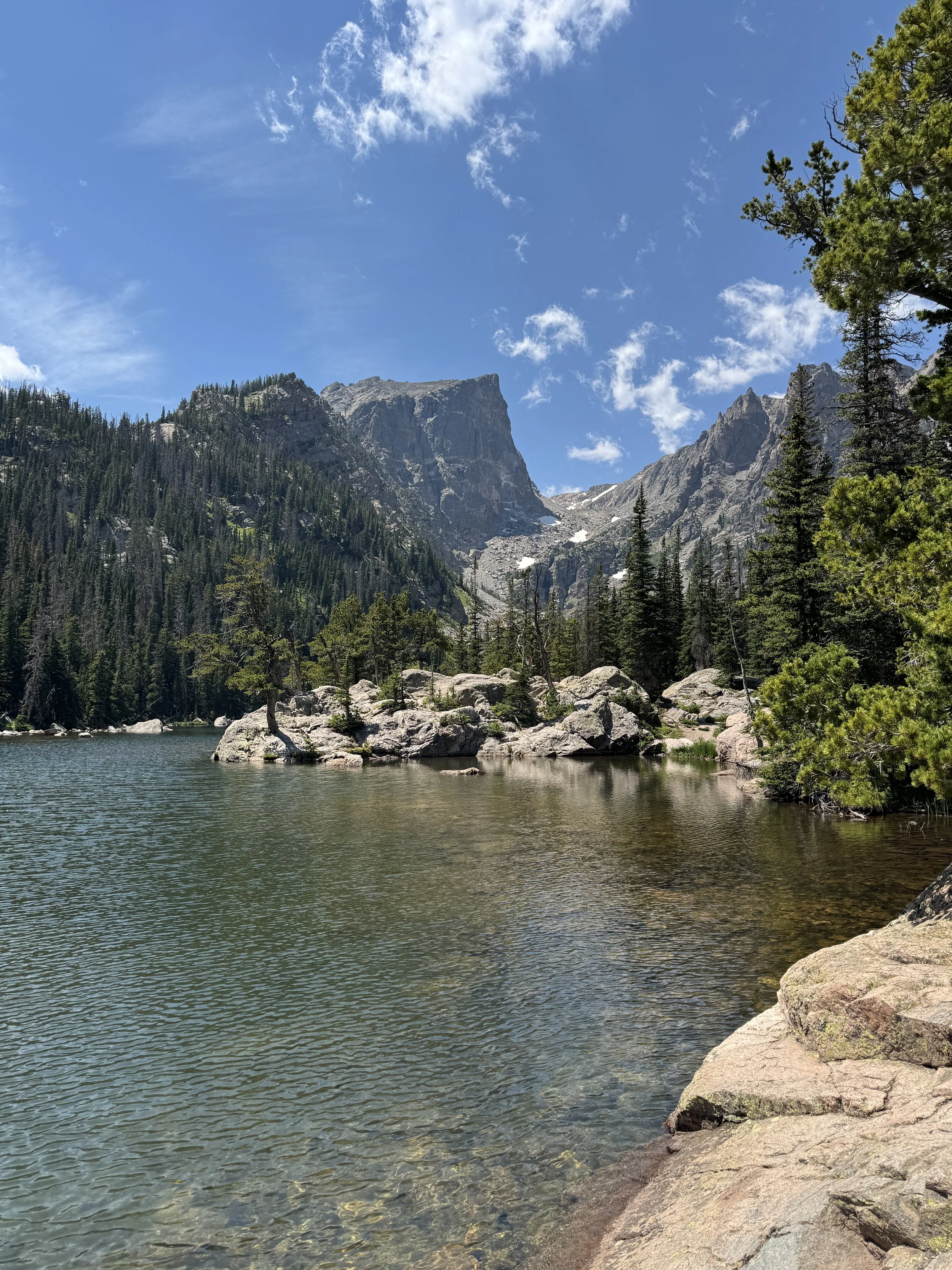 Dream Lake Fishing in RMNP