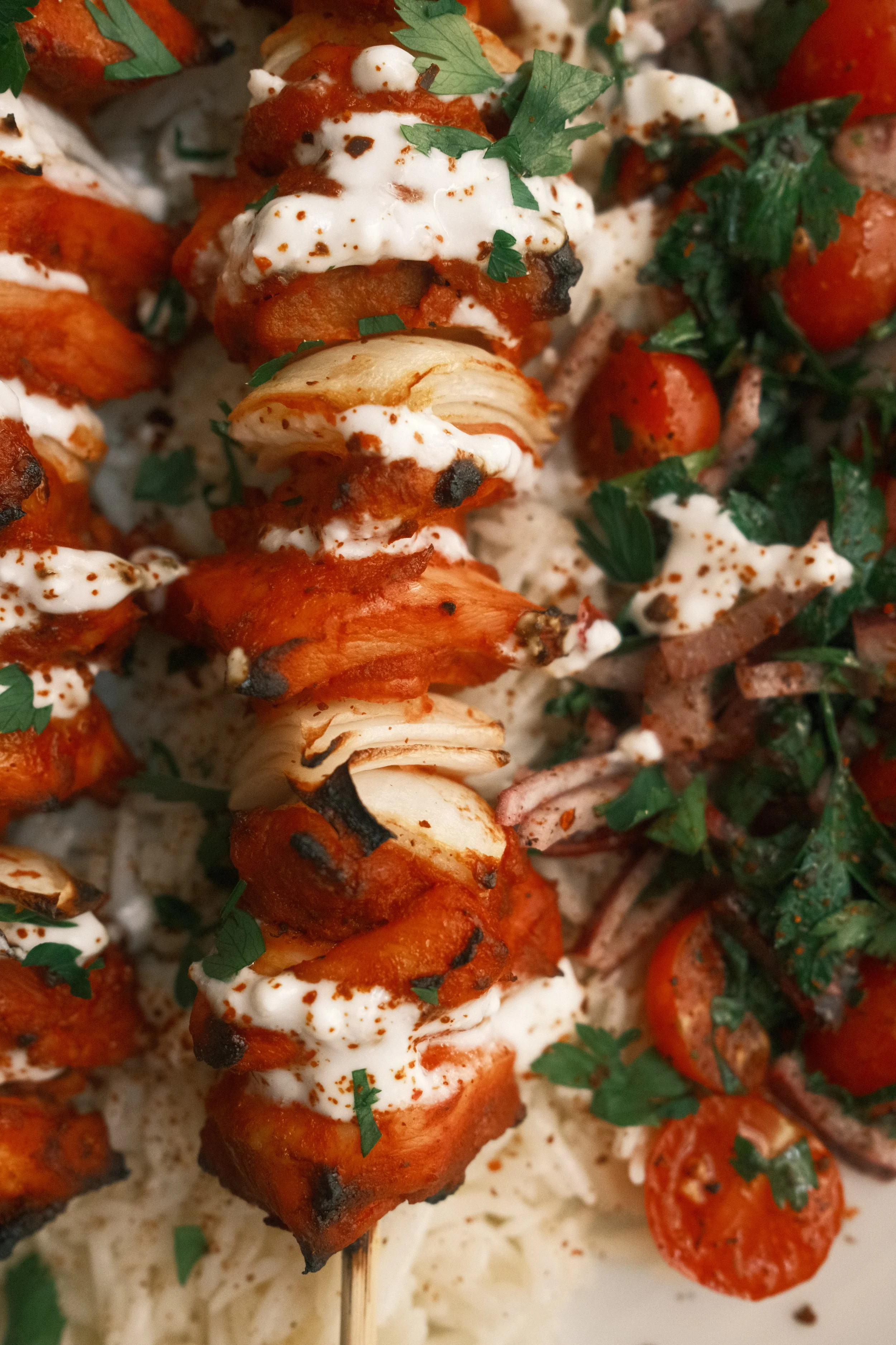Mediterranean Skewered Chicken — Waleed Asadi