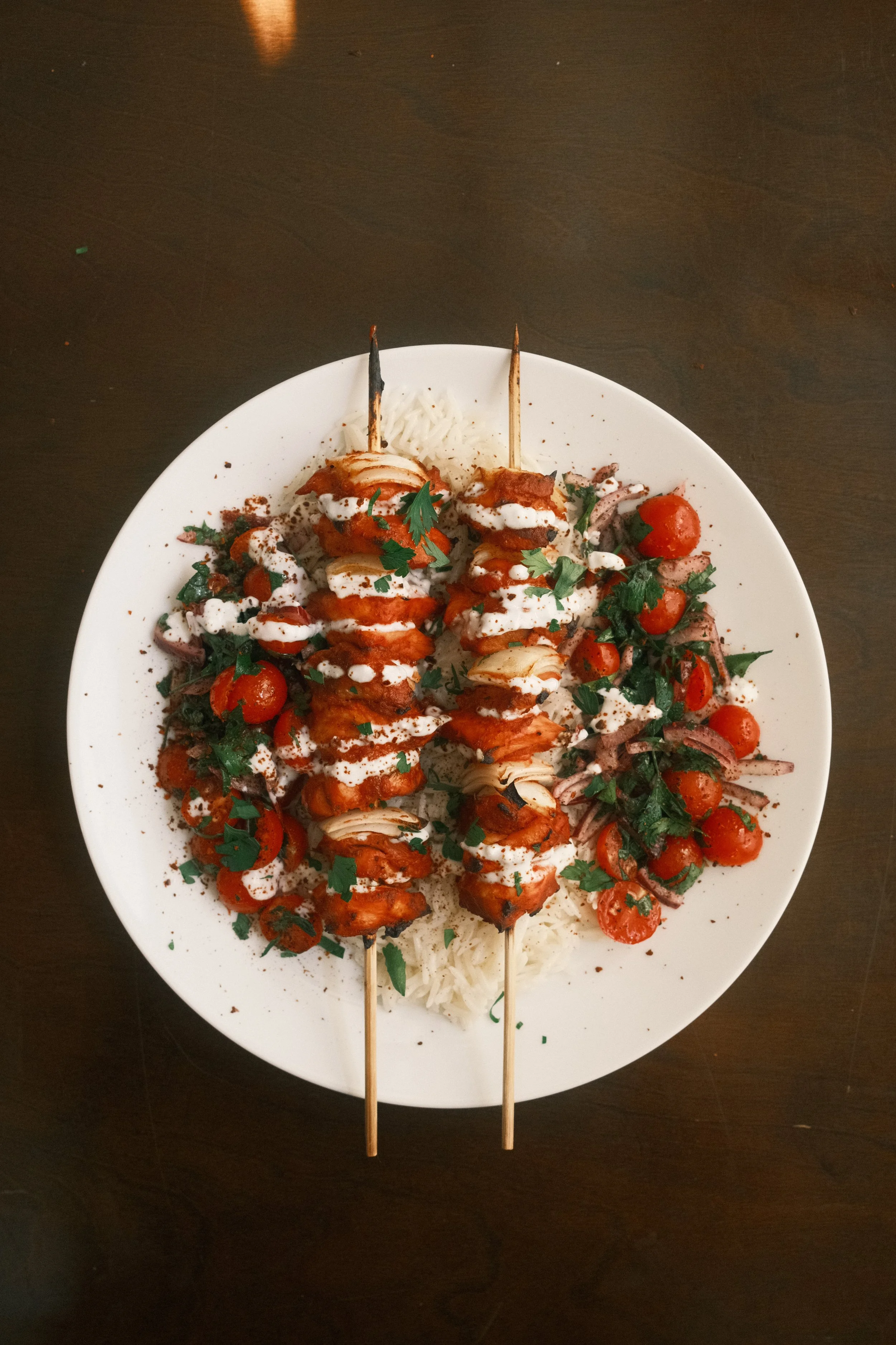 Mediterranean Skewered Chicken — Waleed Asadi