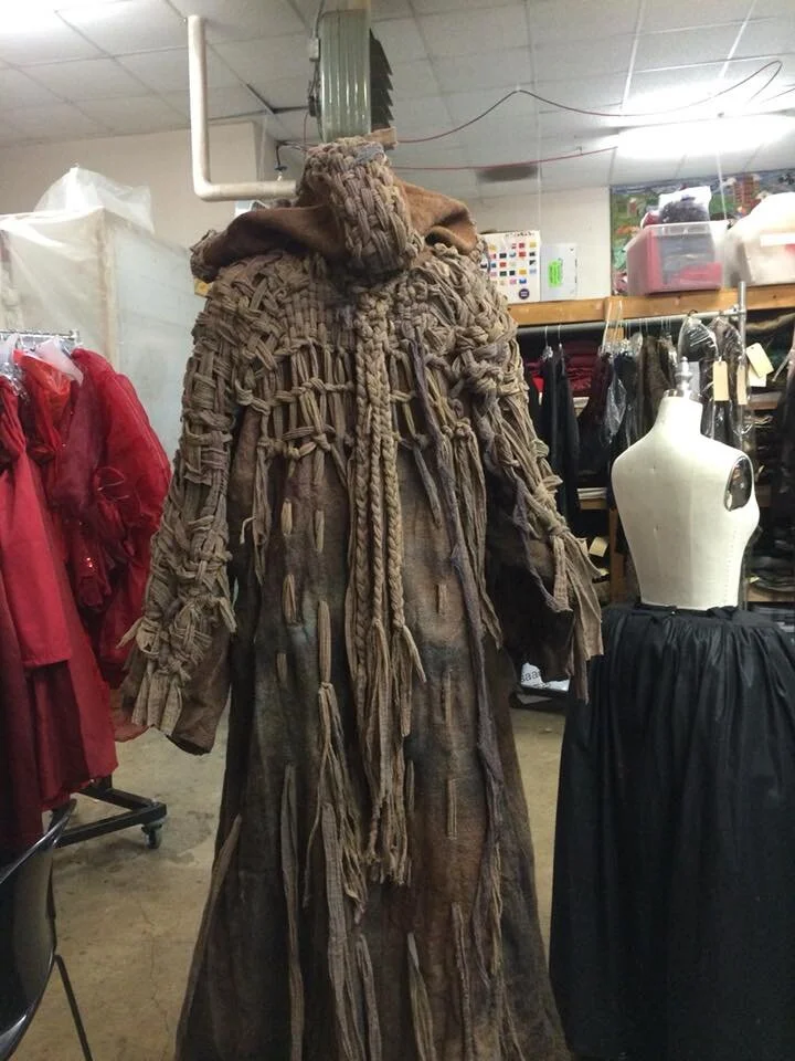 Hand dyed and woven textile for Salem S3