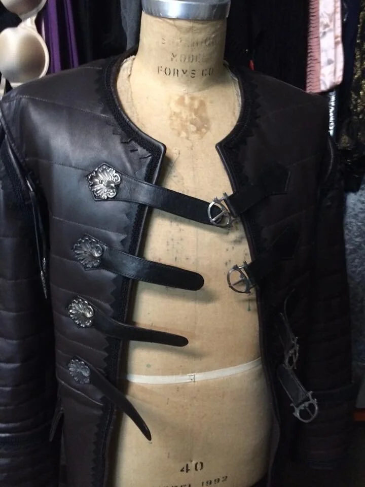 Leather work on Salem S3