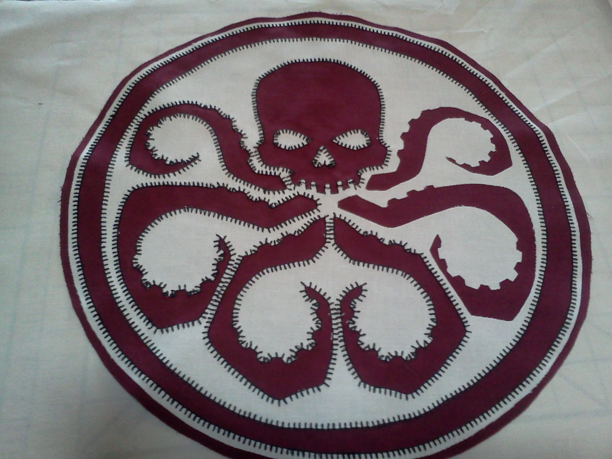Avengers prop flag for Hydra 