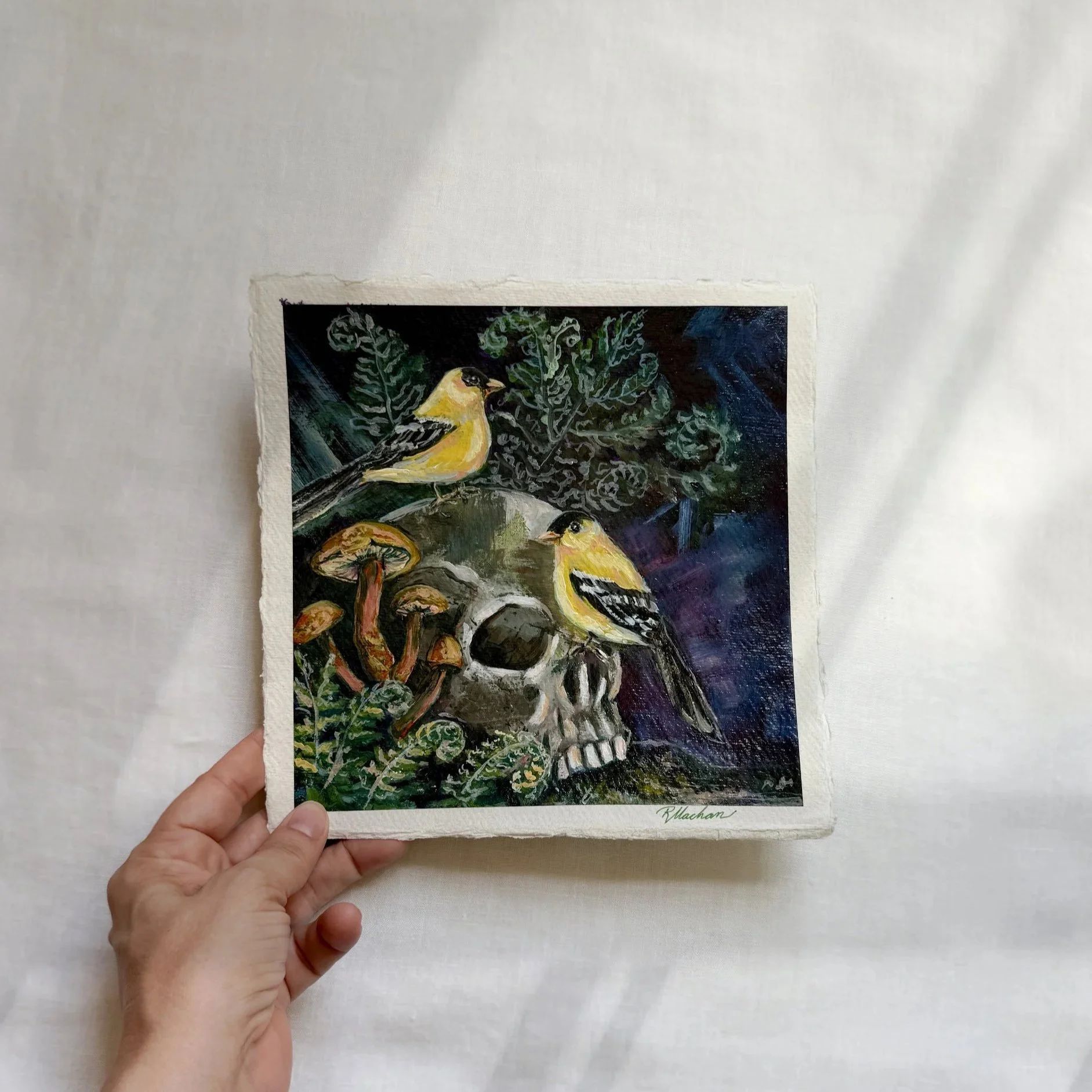 "What Remains", Original Oil Painting