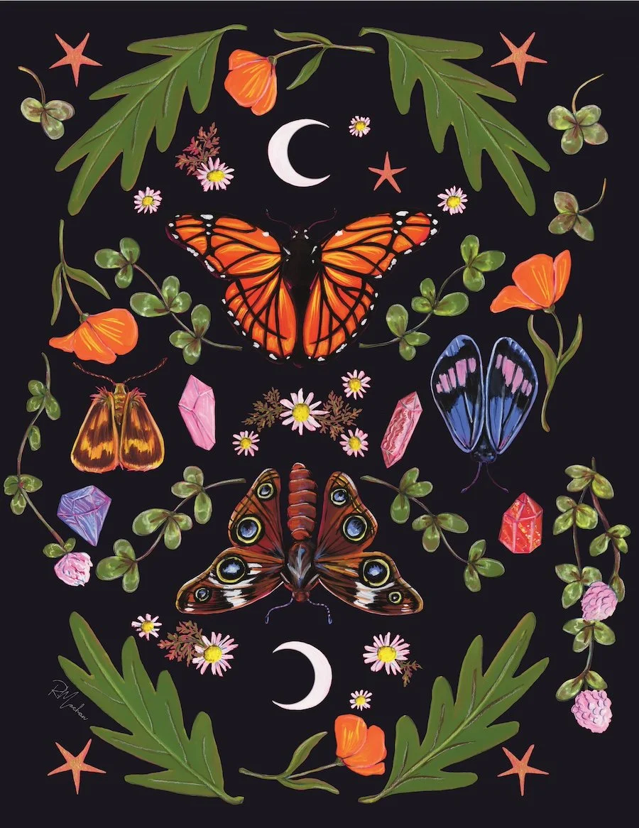 Butterfly Botanical 11x14 PRINT copy.jpg