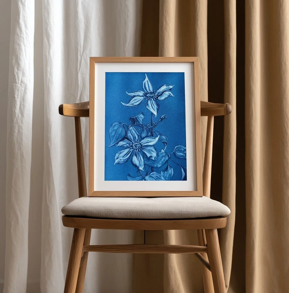 Clematis by Renee Machan fine art print mockup 6.jpg