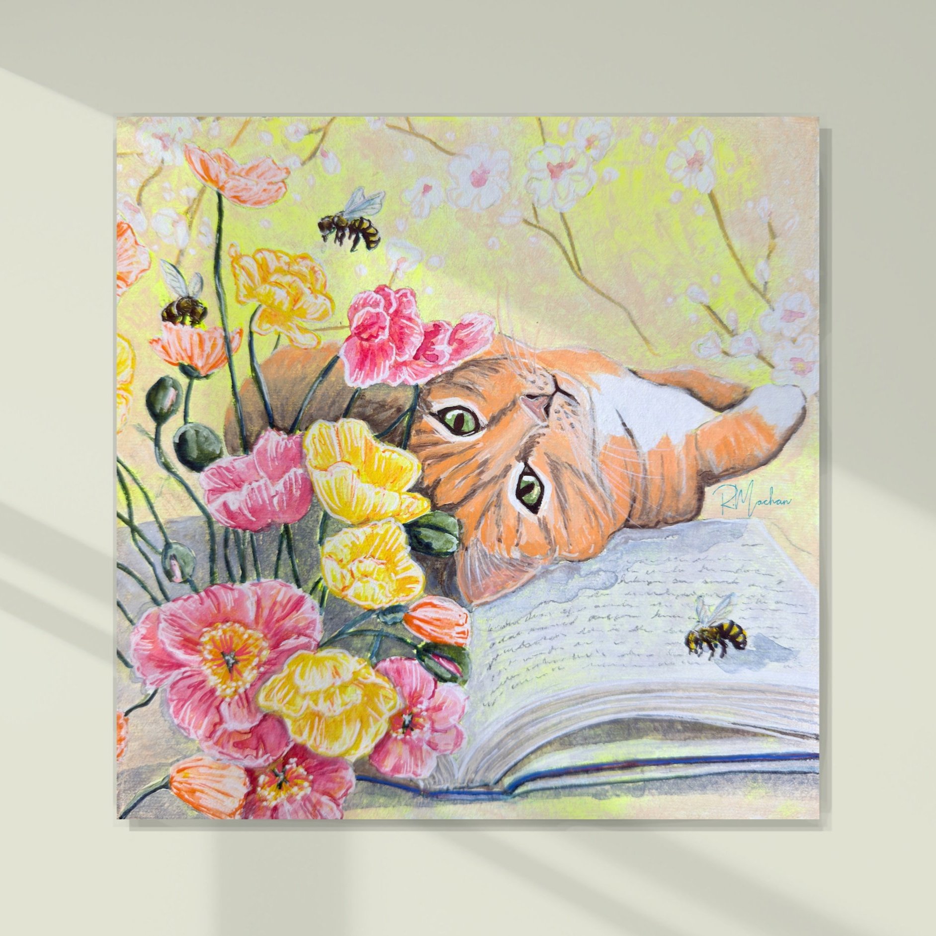 Pooh+Bear+canvas+on+wall+mockup.jpg