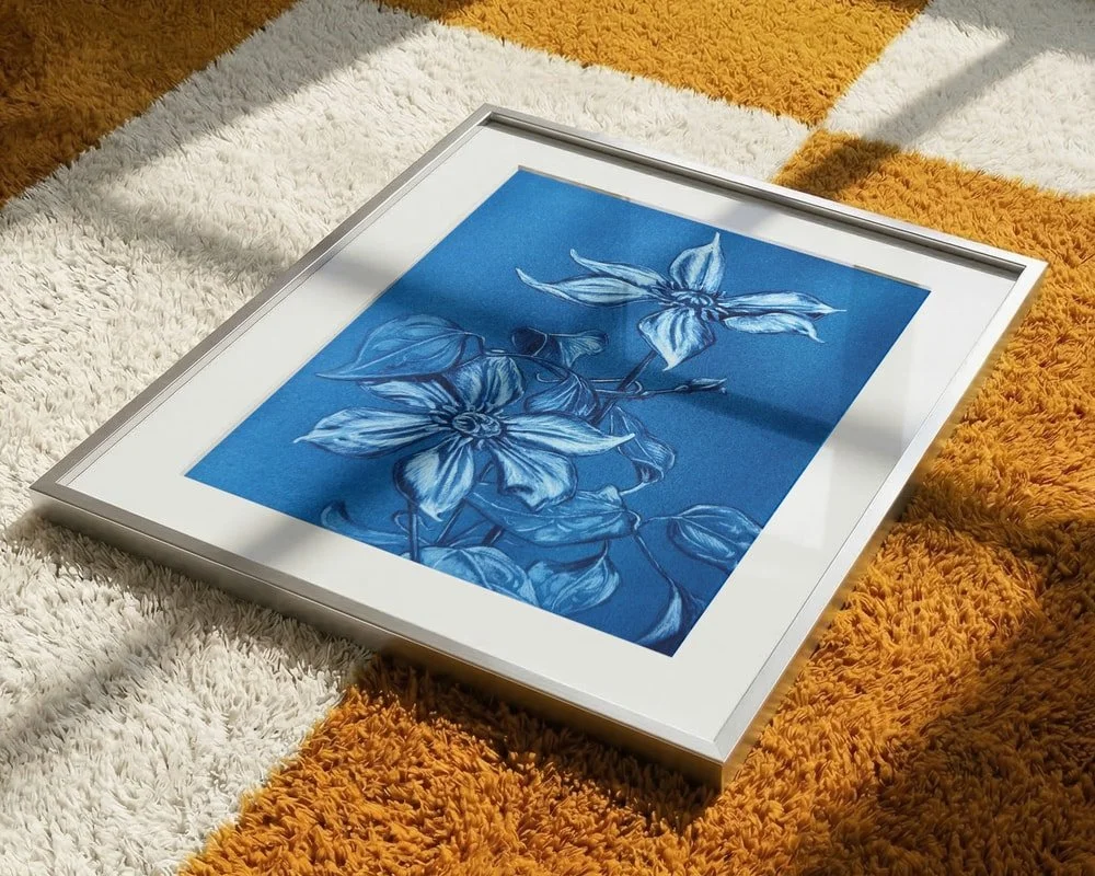 Clematis by Renee Machan fine art print mockup 7.jpg