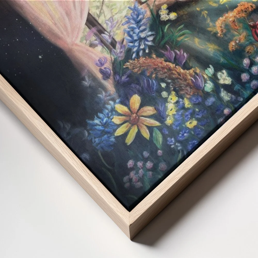 Velveteen Daydream botanical oil painting by Renee Machan detail.jpg