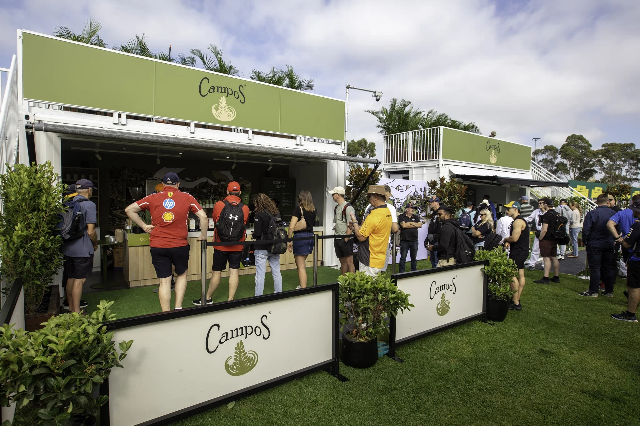 Campos Coffee at Formula 1 Melbourne