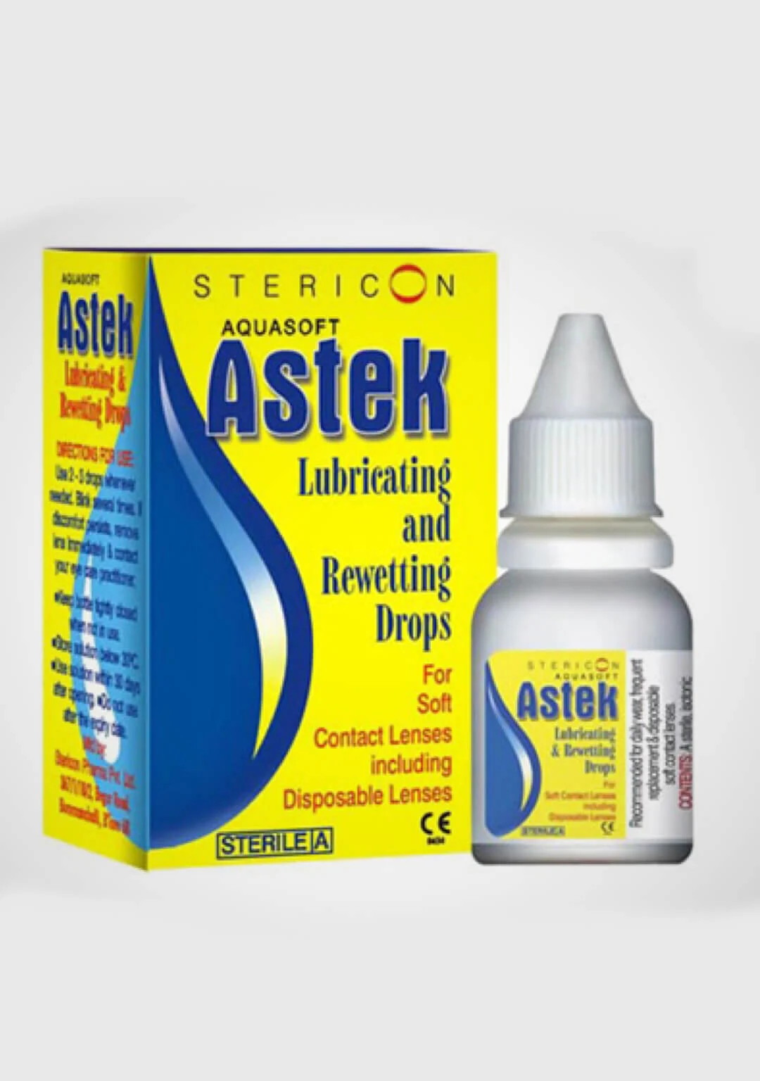 Aqusoft astek lubricating & rewetting drops