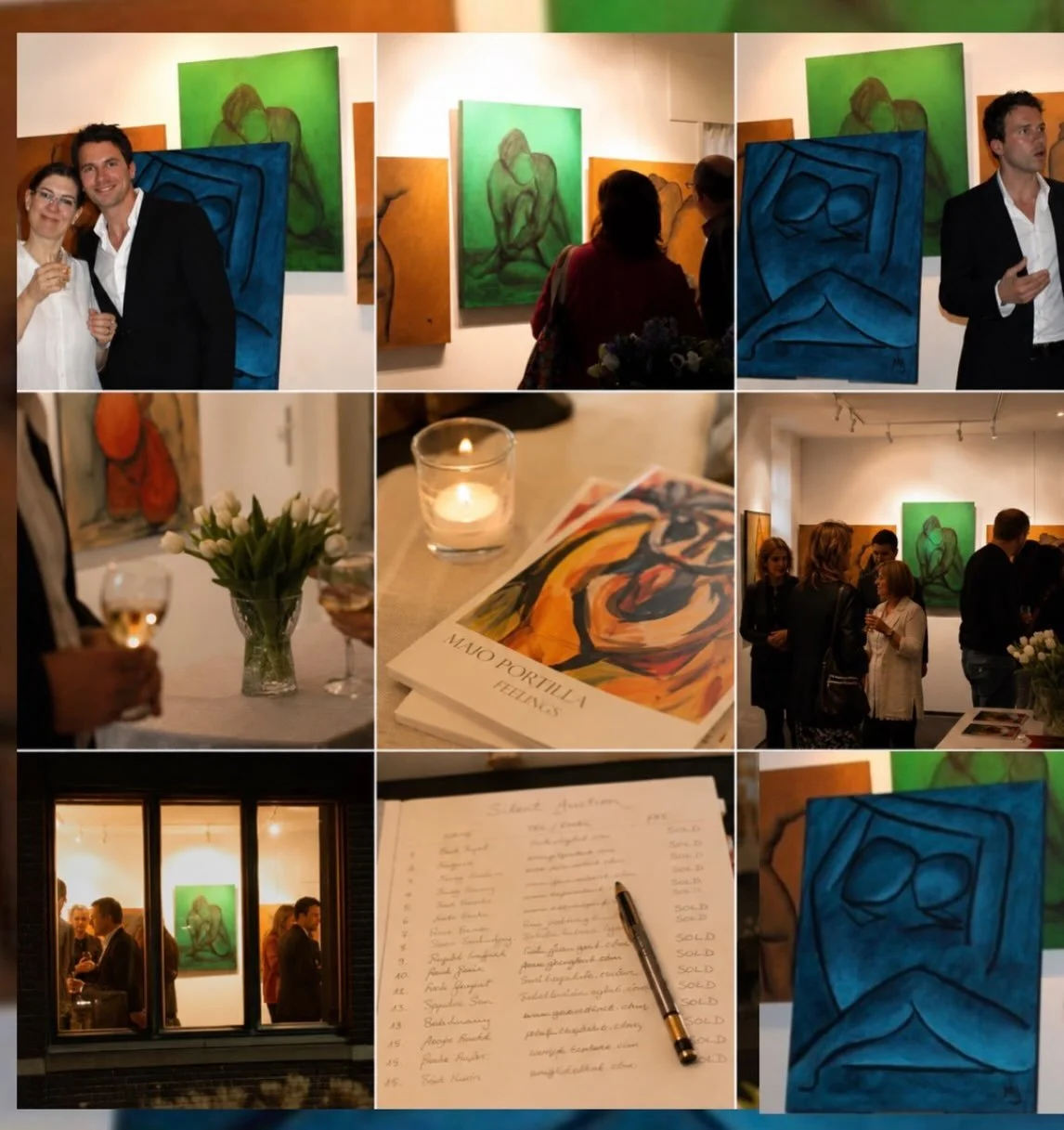 ✨ BLAST FROM THE PAST #1 ✨

Amsterdam, 2012.

My very first solo exhibition.

I had participated in collective exhibitions before, but this was the first time I stood in a room filled only with my work.

The collection was called Feelings.

That even