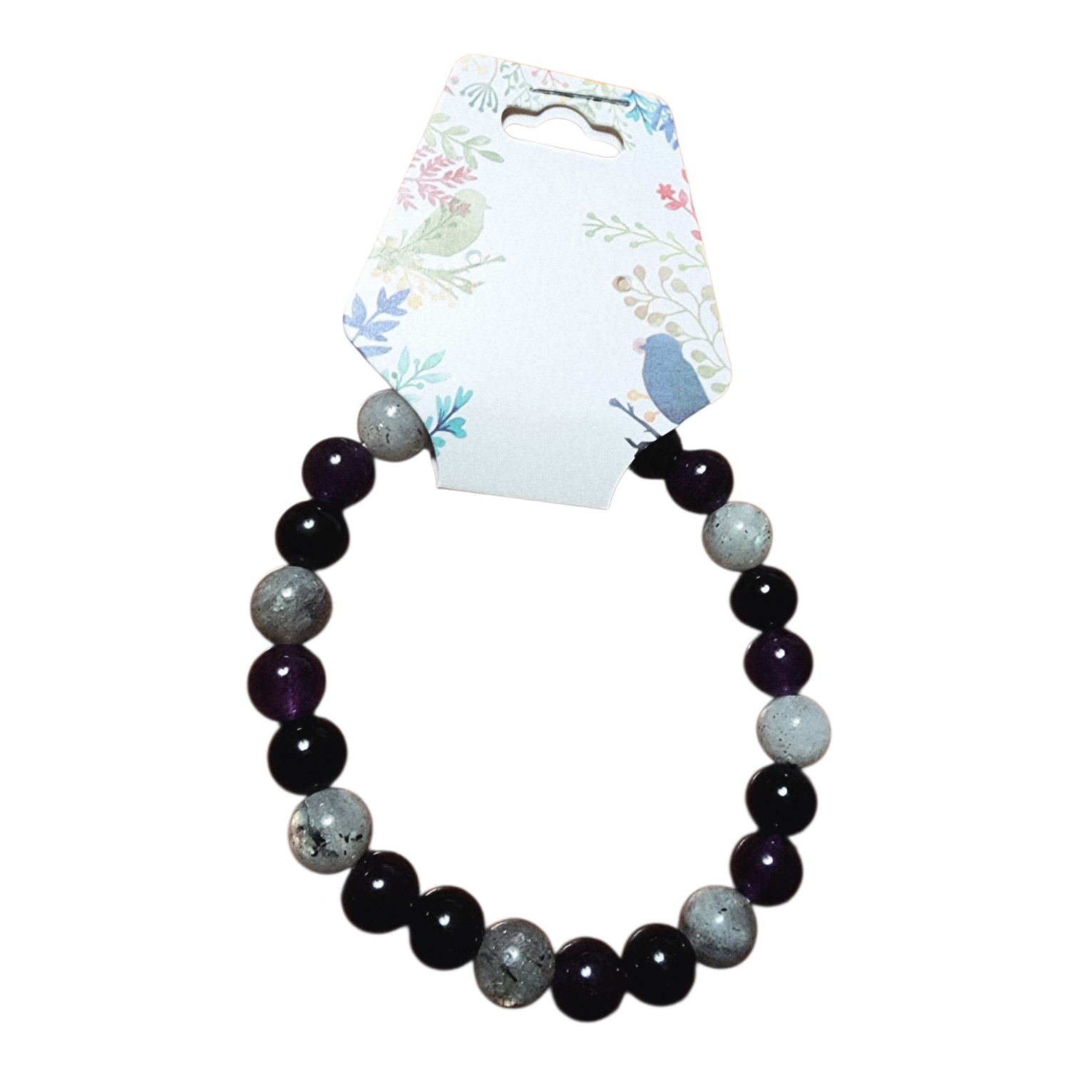 Trio Bracelet - Black Tourmaline, Labradorite, Amethyst.png