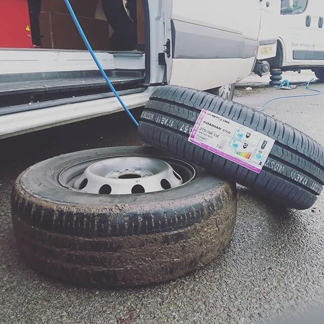 1 COMMERCIAL TYRE 
Gets this Van back on the road 
CALL NOW 07552161176
#tyres #emergencycallout #breakdown #sameday #tyrereplacement 
#mobiletyrefitting #london #puncturerepair #flattyre 
#wheelbalancing #home #work #newtyres #tyreshop