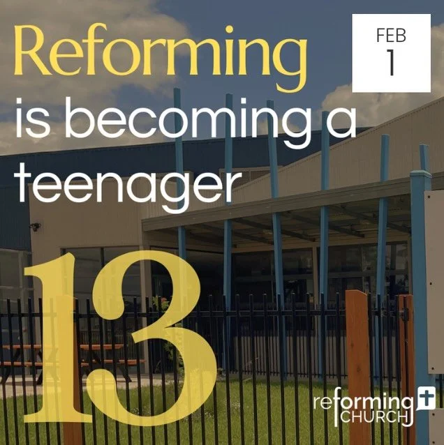 Reforming was planted on the first Sunday in February, 13 years ago. So here is how we&rsquo;re going to celebrate God&rsquo;s grace to us over 13 years&hellip;

This Sunday we will hear Christ preached from Psalm 13, as Josh Knott preaches God&rsquo