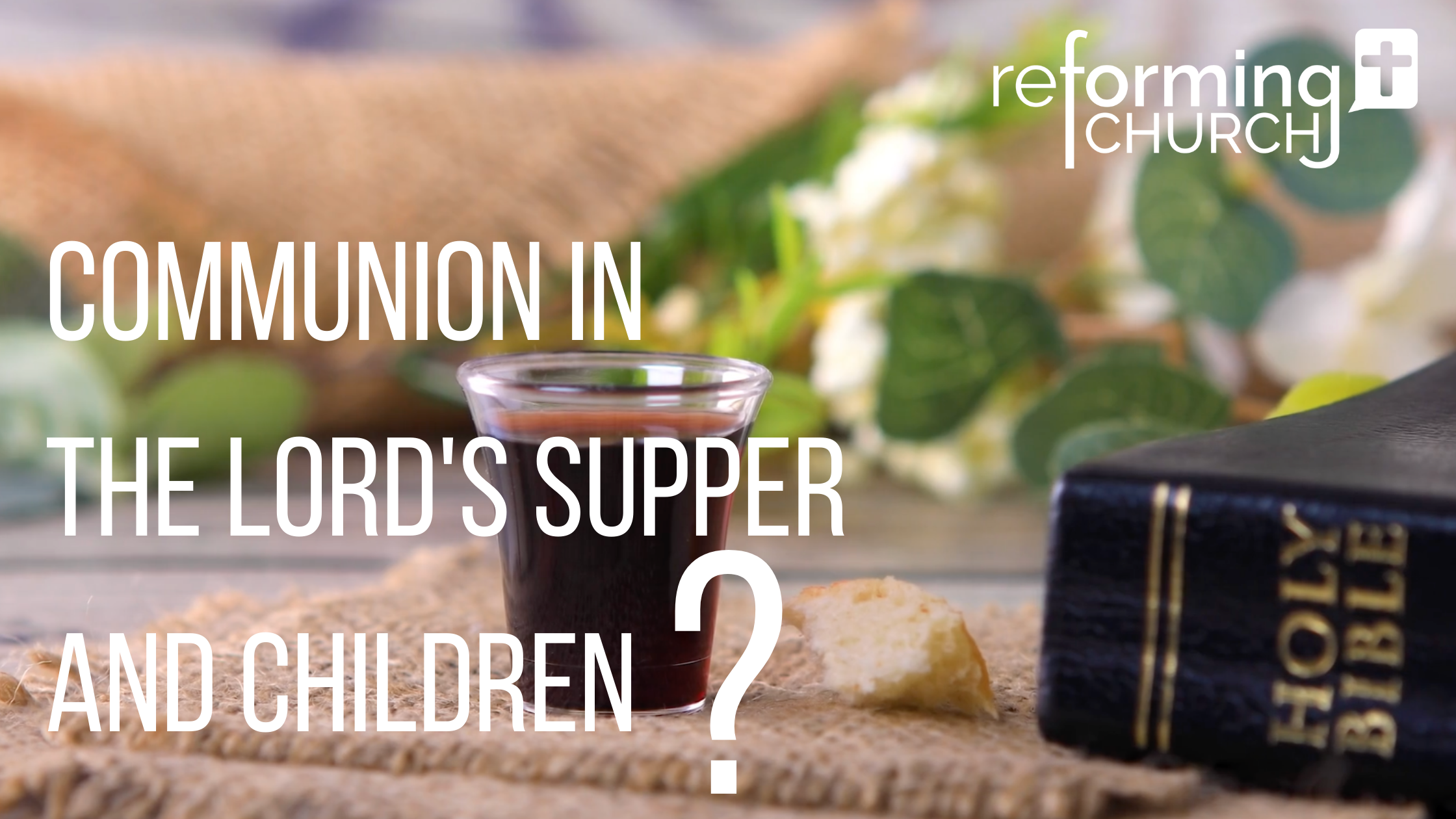 Communion in the Lord’s Supper and Children?