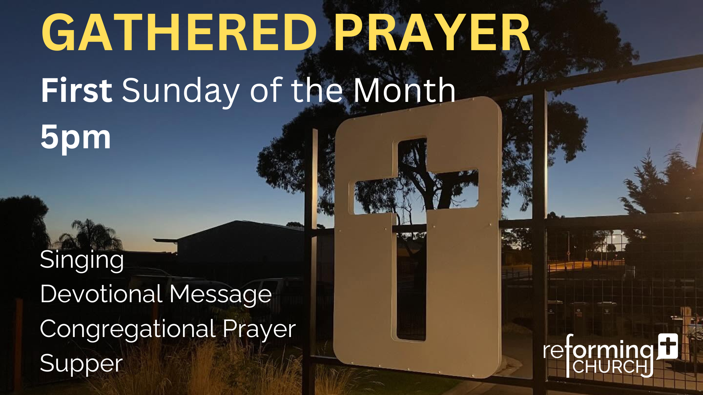 Why Congregational Prayer?