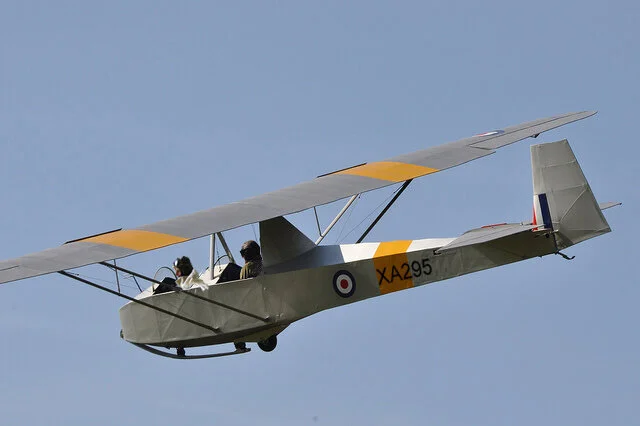 ATC 1 First Solo Flight 625 Volunteer Gliding School RAF South Cerney 1969