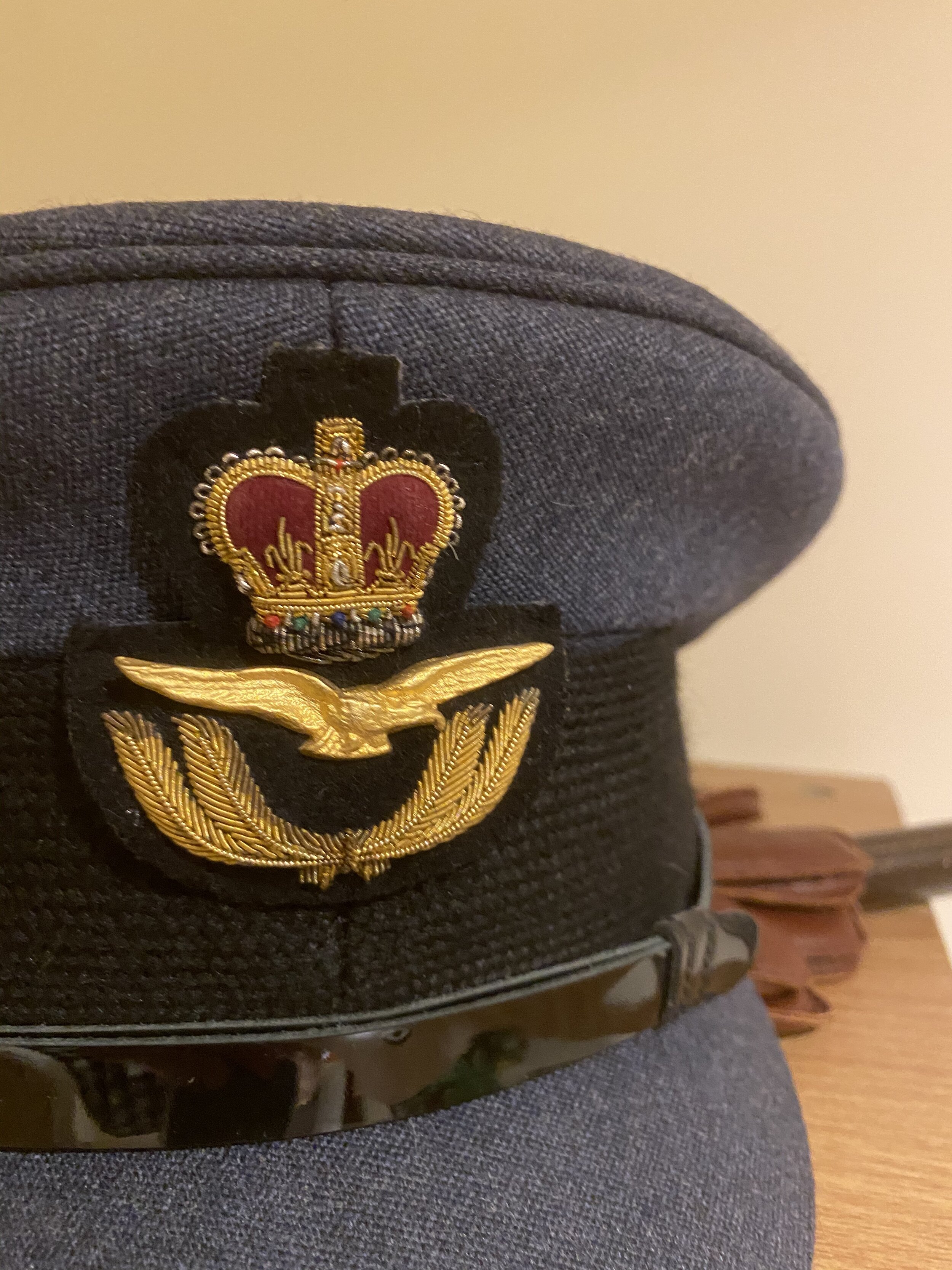 My Cap Badge -showing the Queen's Crown.jpeg