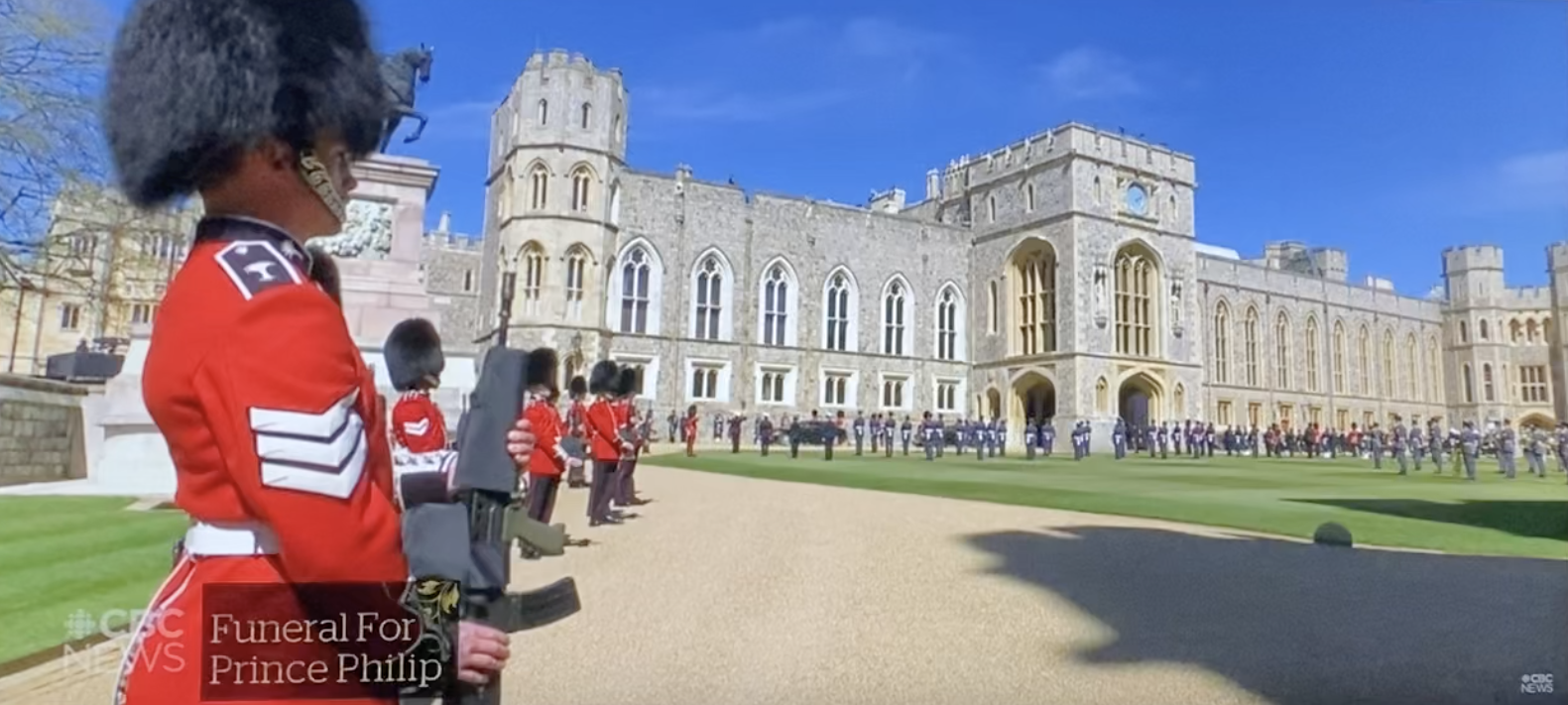 Windsor Castle     The Present Arms     The Nation and the Commonwealth