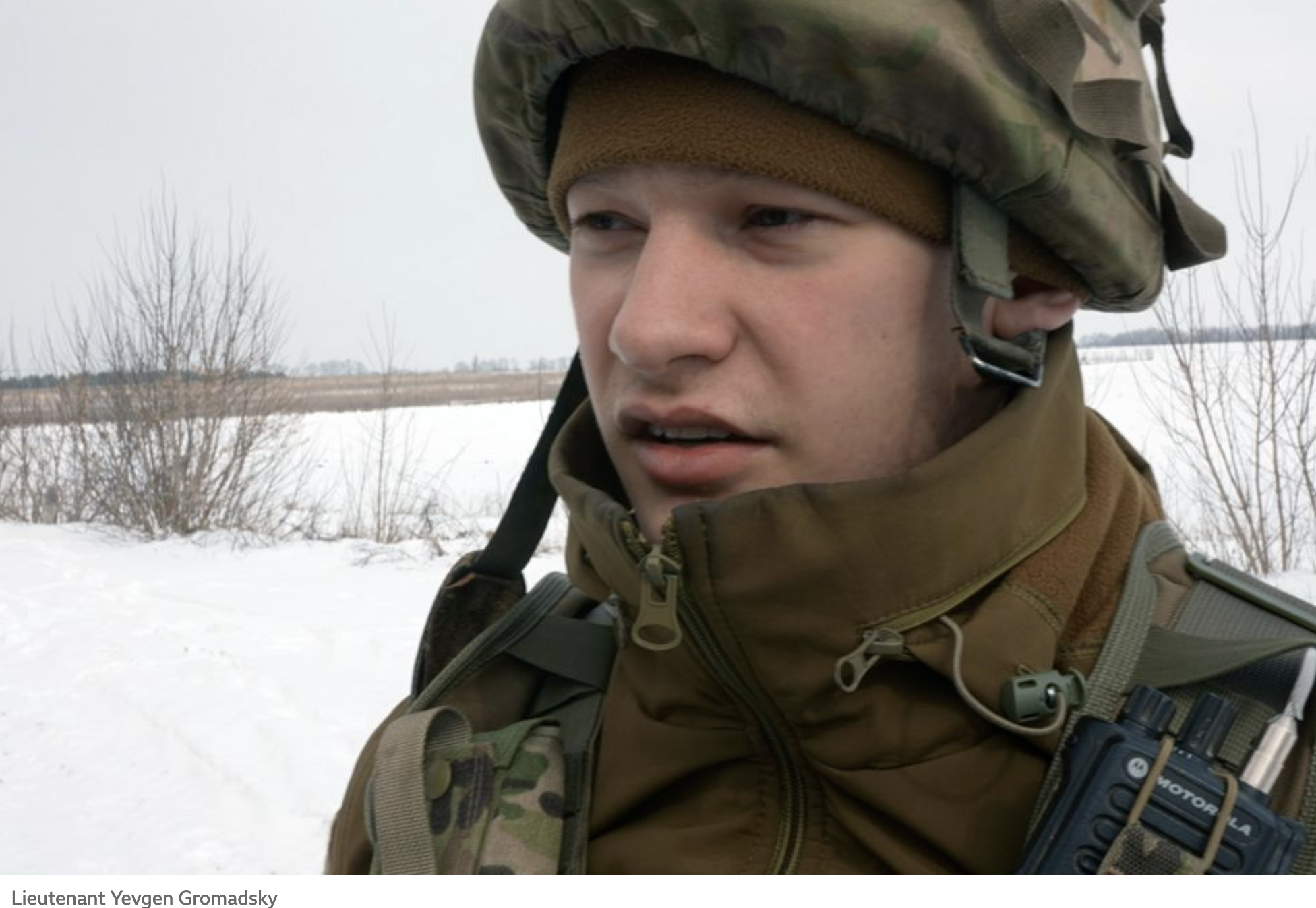 Lieutenant Yevgen Gromadsky Ukraine Armed Forces 11.3.2022.png