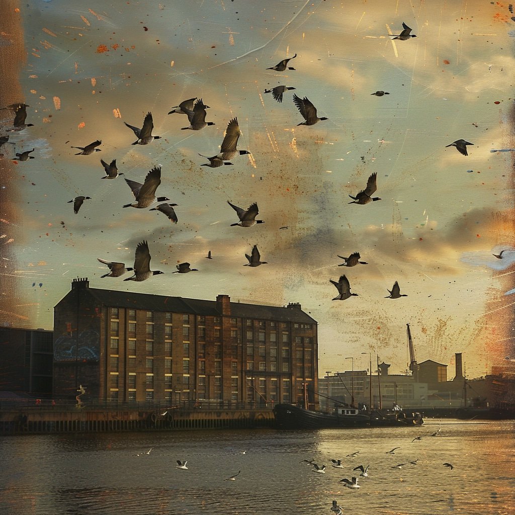 Geese Over Liverpool Docks 2.jpg