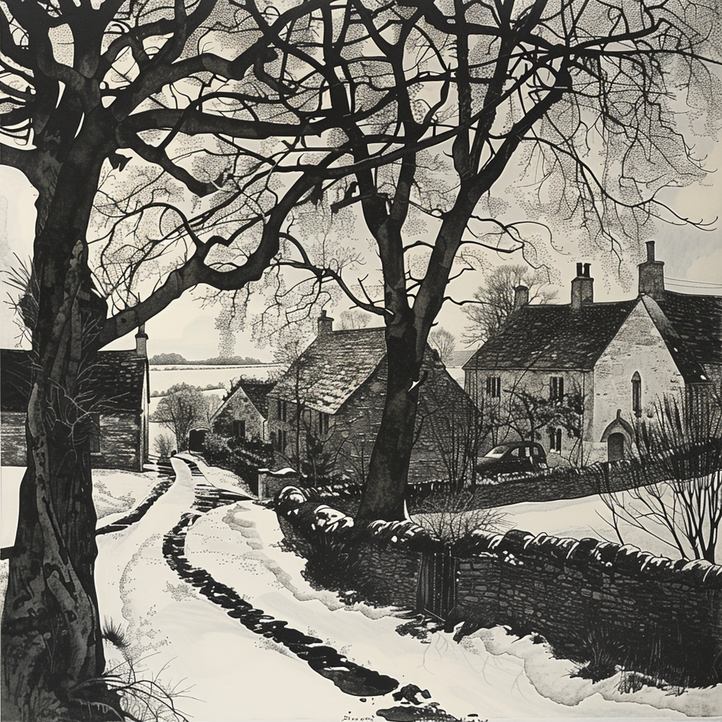 Portrait of Cotswolds on Canvas in Winter 2.png