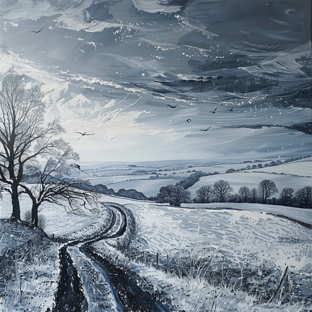 Portrait of Cotswolds on Canvas in Winter 14.png